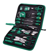 Bộ dụng cụ sửa chữa điện 28 chi tiết SATA 03760, đầy đủ đồ nghề cho thợ điện, kỹ thuật viên, DIY.