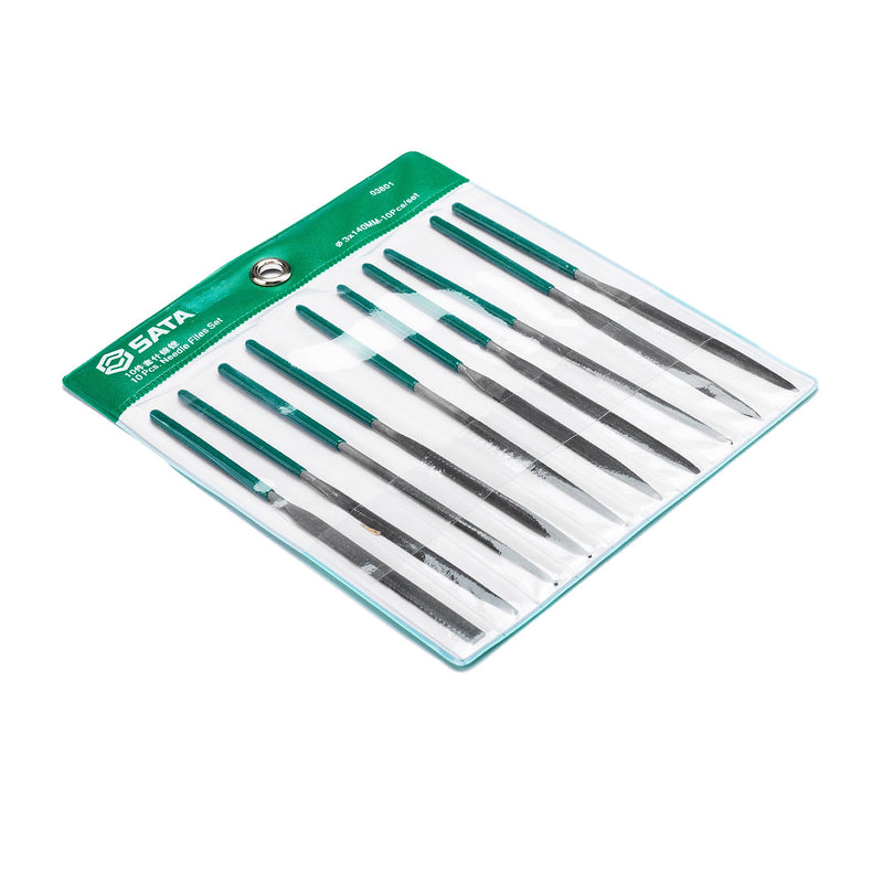 Bộ dũa kim loại 10 chi tiết SATA 03801 kích thước 3mm x 140mm