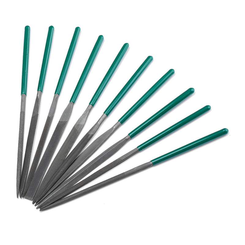 Bộ dũa kim loại 10 chi tiết SATA 03802 kích thước 4mm x 160mm