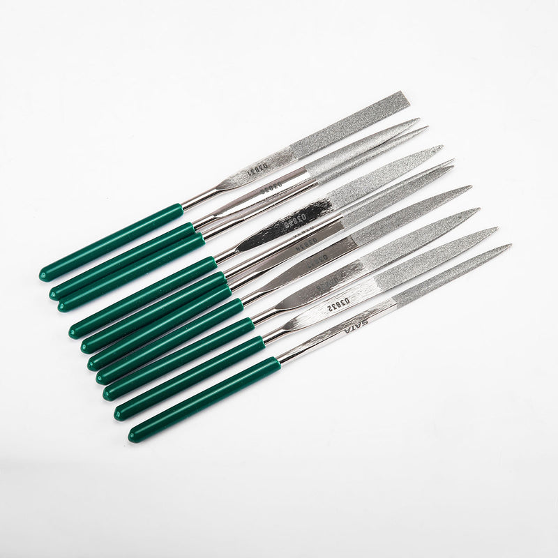 Bộ dũa kim cương 10 chi tiết SATA 03830 kích thước 4mm x 160mm