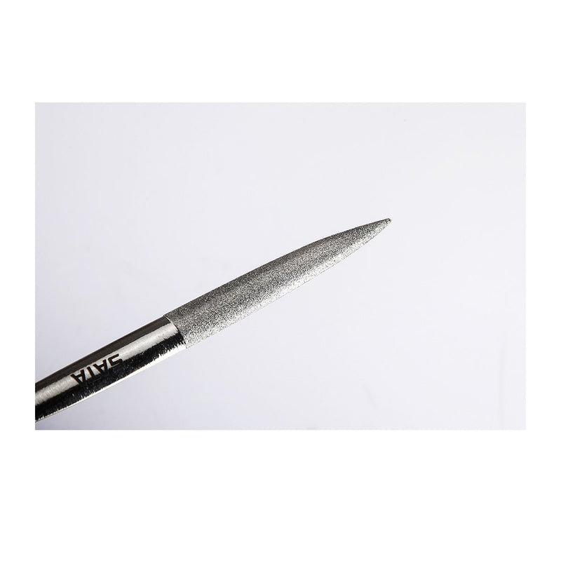 Dũa kim cương bán nguyệt, đầu nhọn SATA 03832 kích thước 4mm x 160mm