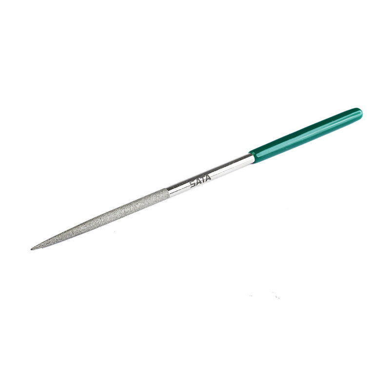 Dũa kim cương SATA 03855 đầu nhọn tròn 5x180mm gia công vật liệu cứng.
