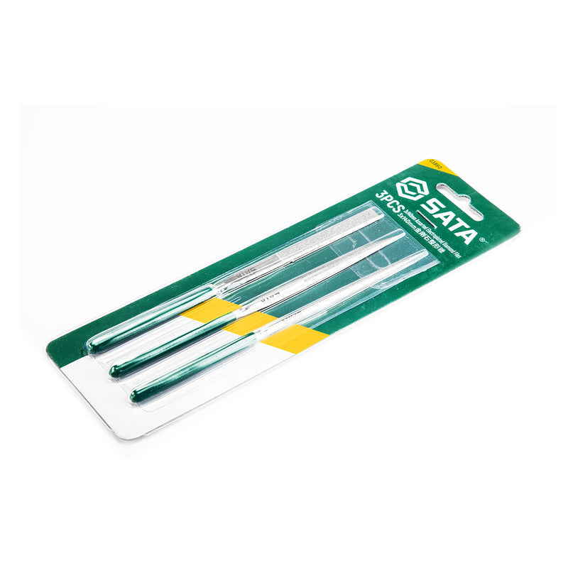 Bộ dũa kim cương 3 chi tiết SATA 03860 kích thước 3mm x 140mm