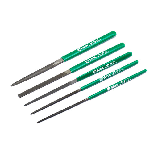 Bộ dũa kim loại mini 5 chi tiết SATA 03901 185mm nhập khẩu Nhật Bản.