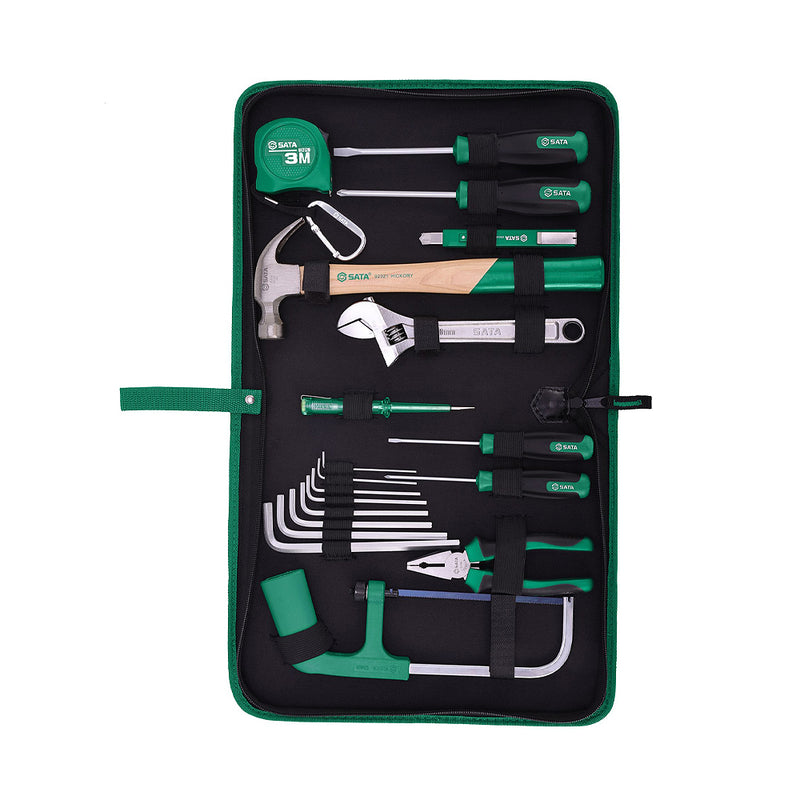 Bộ dụng cụ sửa chữa cơ bản 19 chi tiết SATA 04110 đa năng, chất lượng cao
