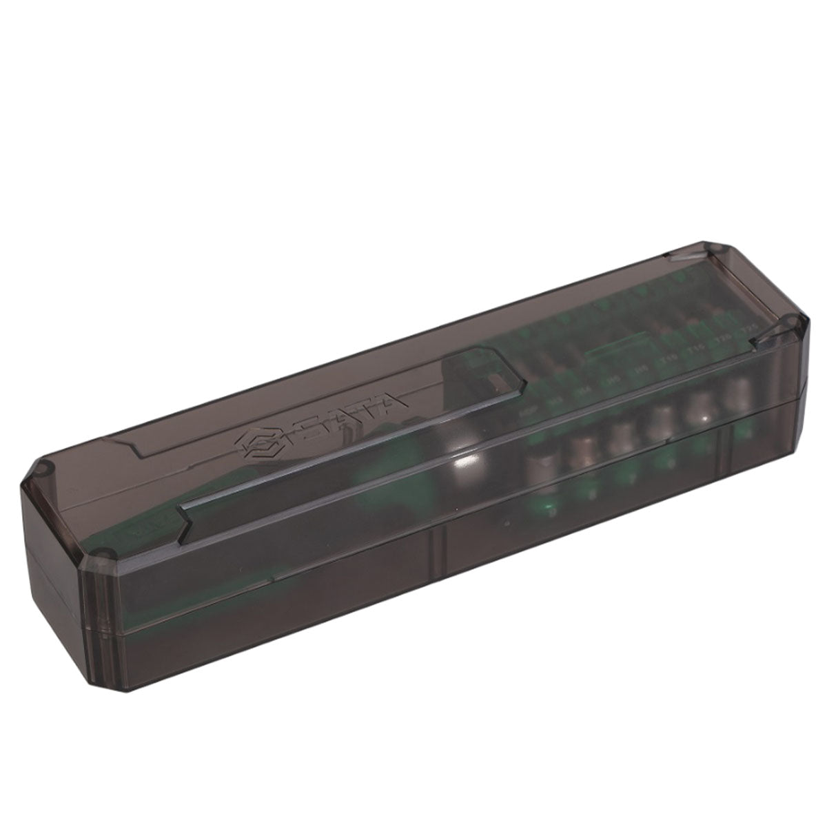 Bộ mũi vặn vít và đầu tuýp, kèm tay vặn 31 chi tiết SATA 05101