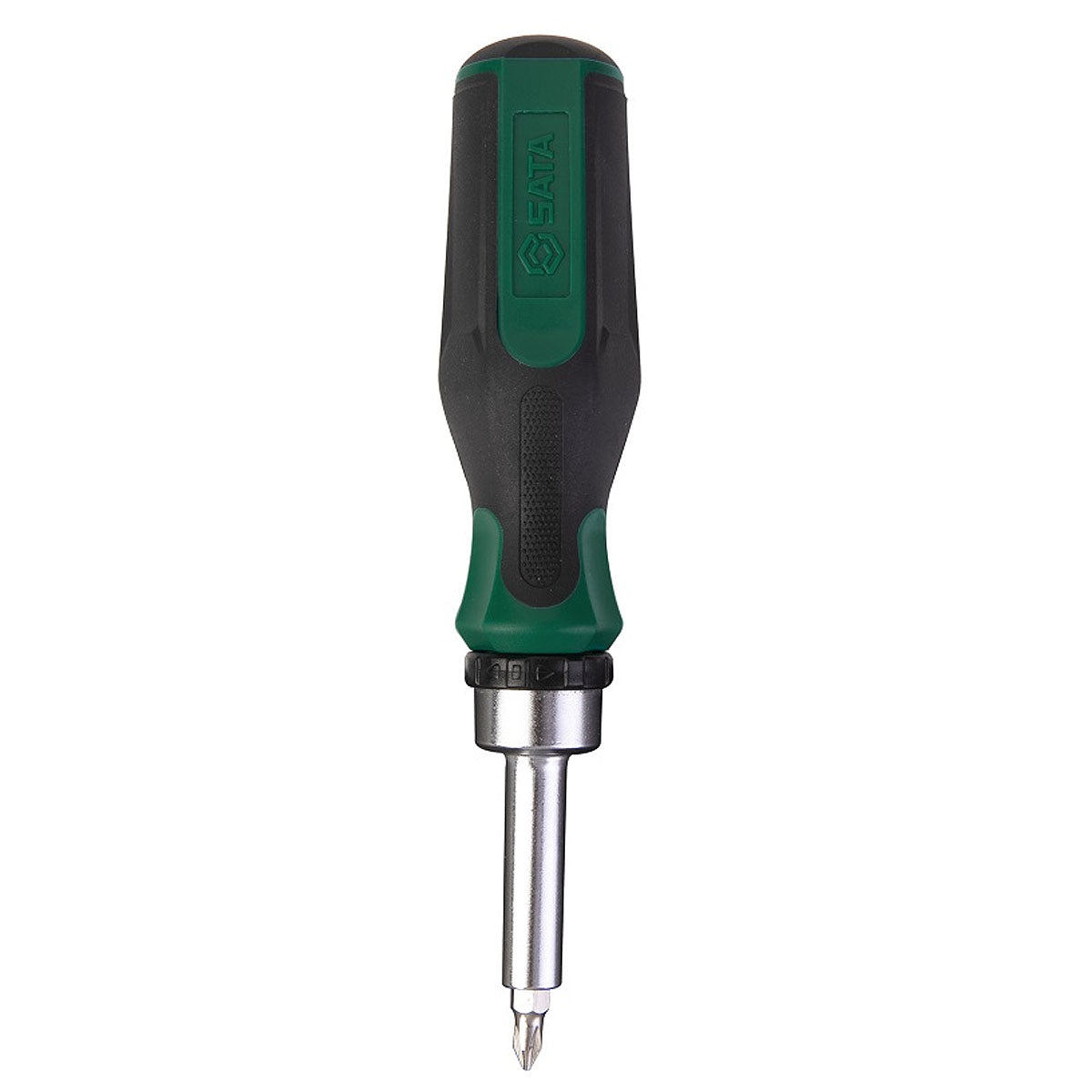 Bộ mũi vặn vít và đầu tuýp, kèm tay vặn 31 chi tiết SATA 05101