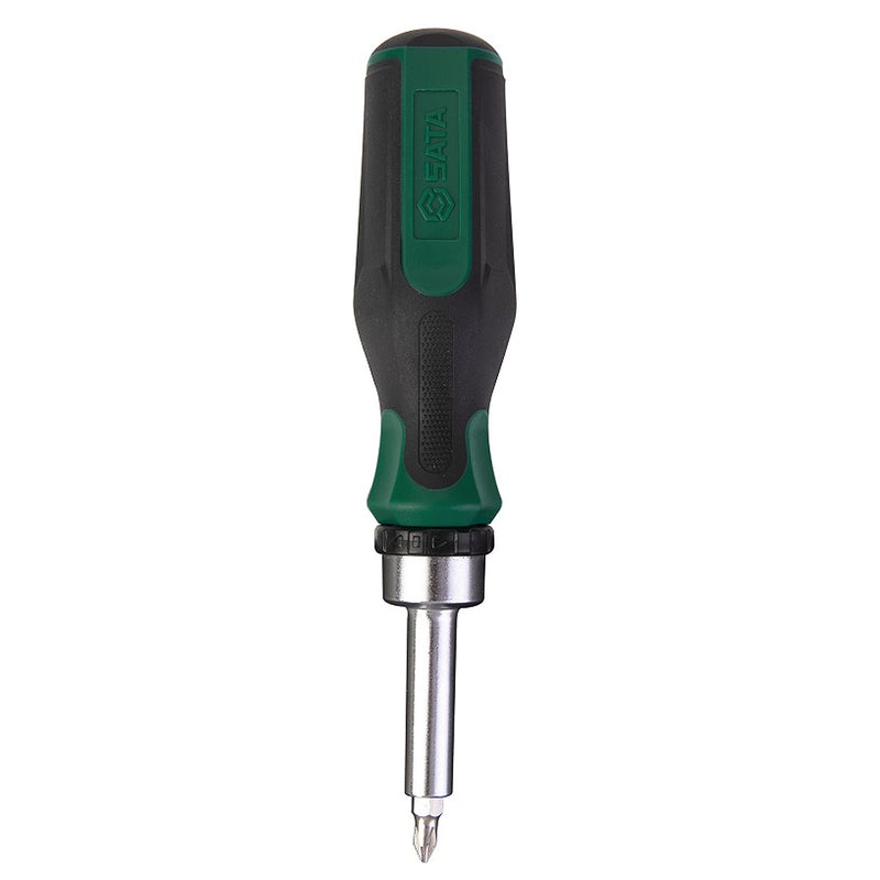 Bộ mũi vặn vít và đầu tuýp, kèm tay vặn 31 chi tiết SATA 05101
