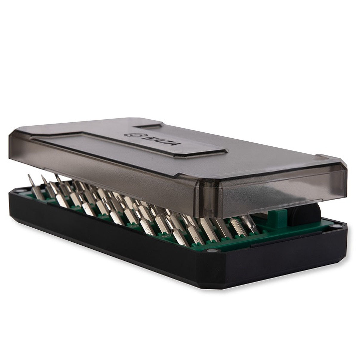 Bộ mũi vặn vít điện tử, kèm tay vặn 38 chi tiết SATA 05107