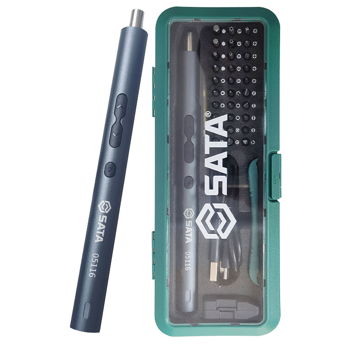 Bộ tua vít điện tử dùng Pin sạc 36 chi tiết SATA 05116