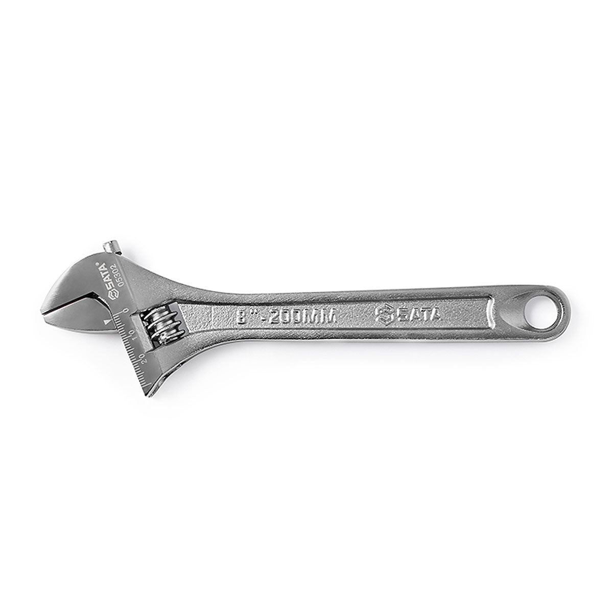 Mỏ lết trơn SATA 8 inch (200mm) - Chống gỉ sét, bền bỉ, độ bám cao