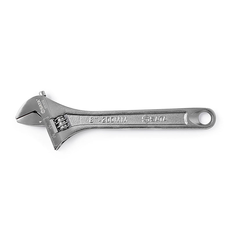 Mỏ lết trơn SATA 8 inch (200mm) - Chống gỉ sét, bền bỉ, độ bám cao