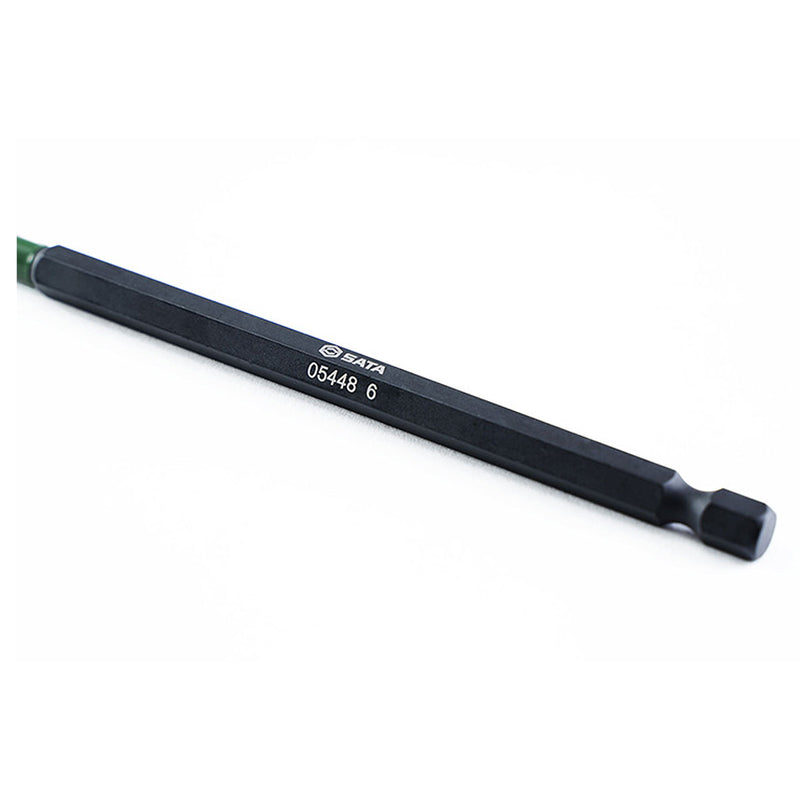 Hộp 10 mũi vặn vít đầu dẹp SATA 05469 kích thước SL6, chiều dài từ 50mm - 150mm