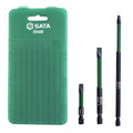 Hộp 10 mũi vặn vít đầu dẹp SATA 05469 kích thước SL6, chiều dài từ 50mm - 150mm