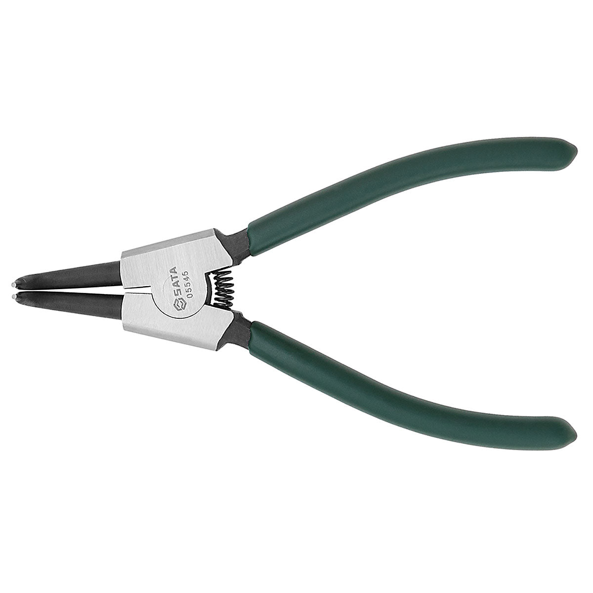 Kìm mở phe ngoài, mũi cong SATA 05545 chiều dài 175mm, khả năng mở phe từ Ø19mm - Ø60mm