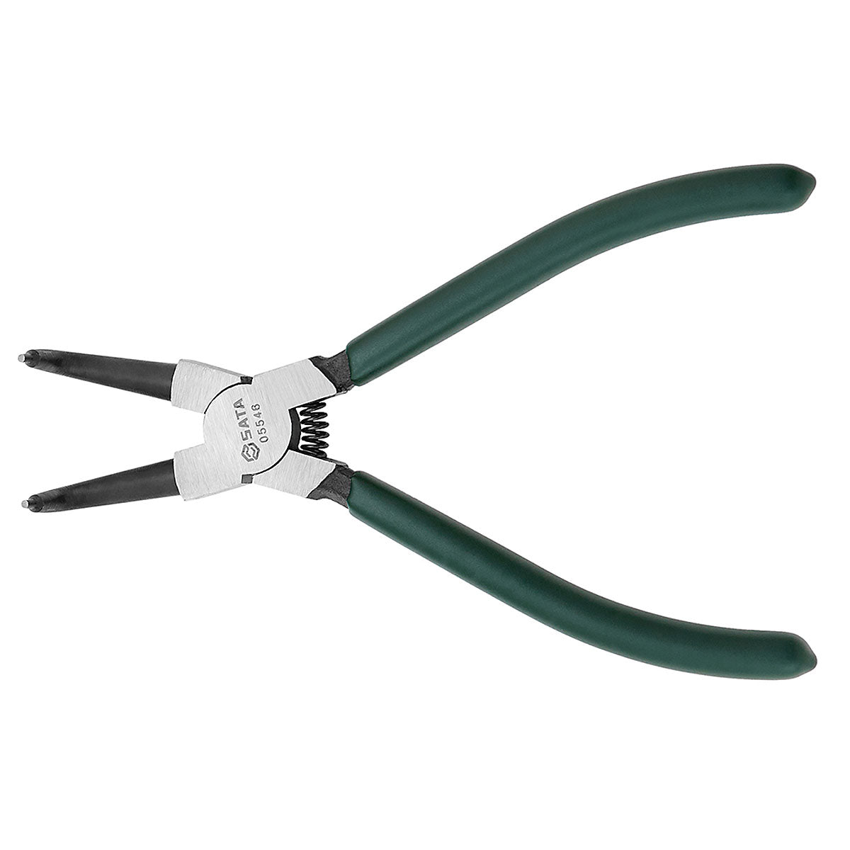 Kìm mở phe trong, mũi cong SATA 05546 chiều dài 175mm, khả năng mở phe từ Ø19mm - Ø60mm