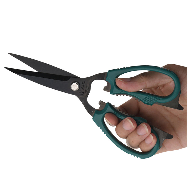 Kéo cắt mũi thẳng SATA 05652A chiều dài 177mm (7 inch), chất liệu thép không gỉ