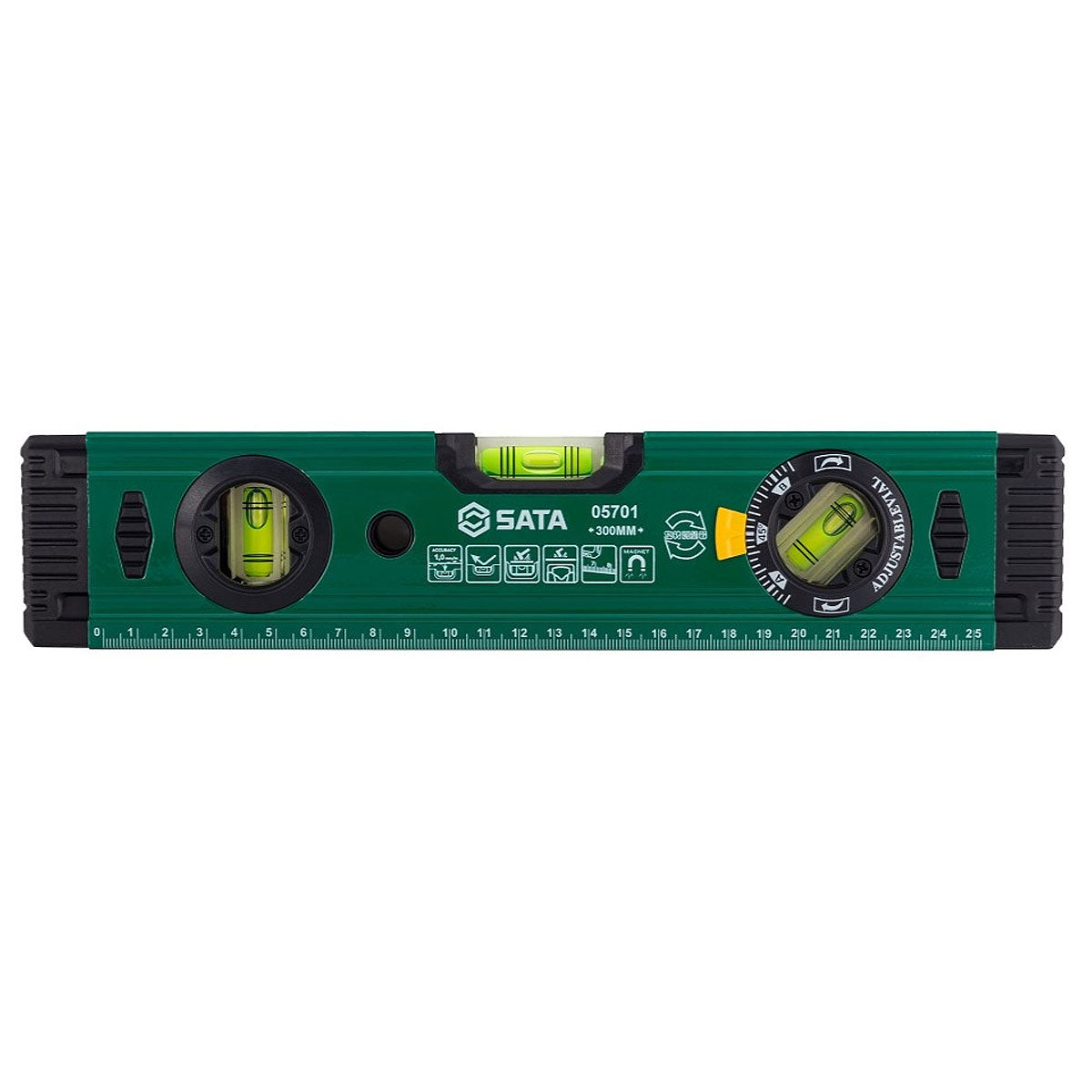 Thước thủy thân nhôm SATA chiều dài từ 300mm - 1000mm