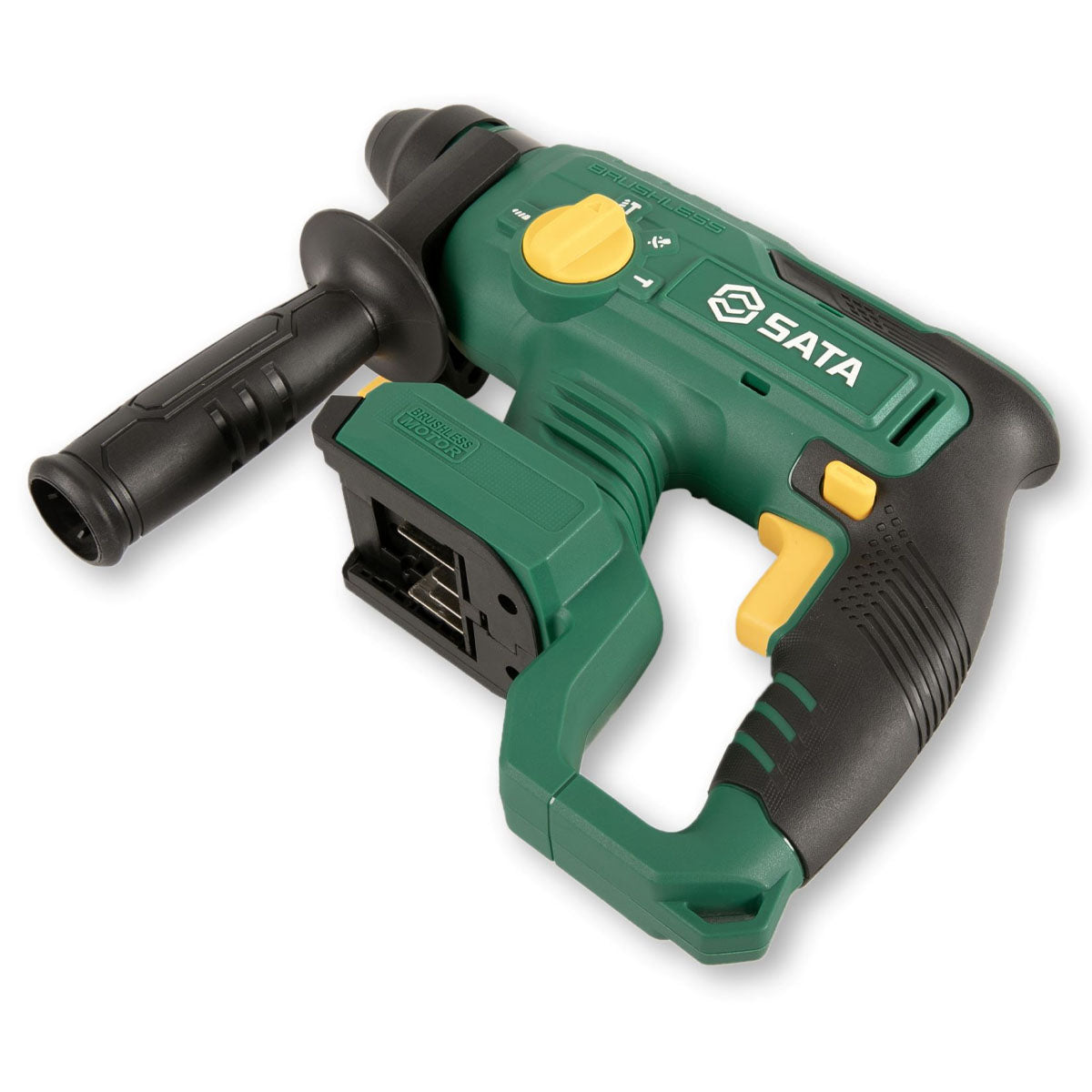 Máy khoan bê tông 3 chức năng SATA 05822 dùng Pin 18V, đuôi gài SDS-Plus