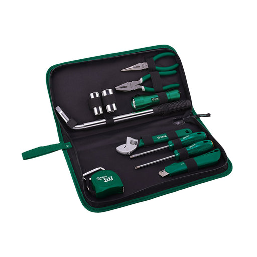 Bộ dụng cụ sửa chữa ô tô 11 chi tiết SATA 06011 nhỏ gọn, tiện lợi cho mọi chuyến đi.
