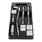 Bộ đầu tuýp tháo bugi SATA 09003 5 chi tiết cốt 3/8 inch.