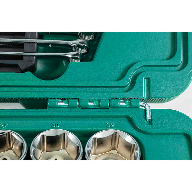 Bộ dụng cụ cầm tay tổng hợp 128 chi tiết SATA 09014G