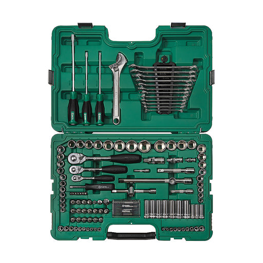 Bộ đầu tuýp và dụng cụ tổng hợp 124 chi tiết SATA 09014 - Giải pháp toàn diện cho mọi nhu cầu sửa chữa