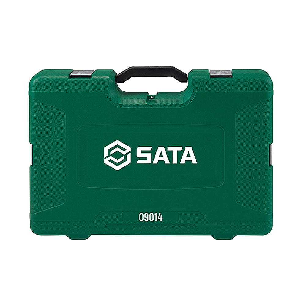Bộ đầu tuýp và dụng cụ tổng hợp 124 chi tiết SATA 09014