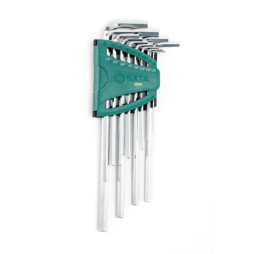 Bộ lục giác hệ inch thân dài SATA 09104 12 chi tiết | SAE 1/16 - 3/8 inch