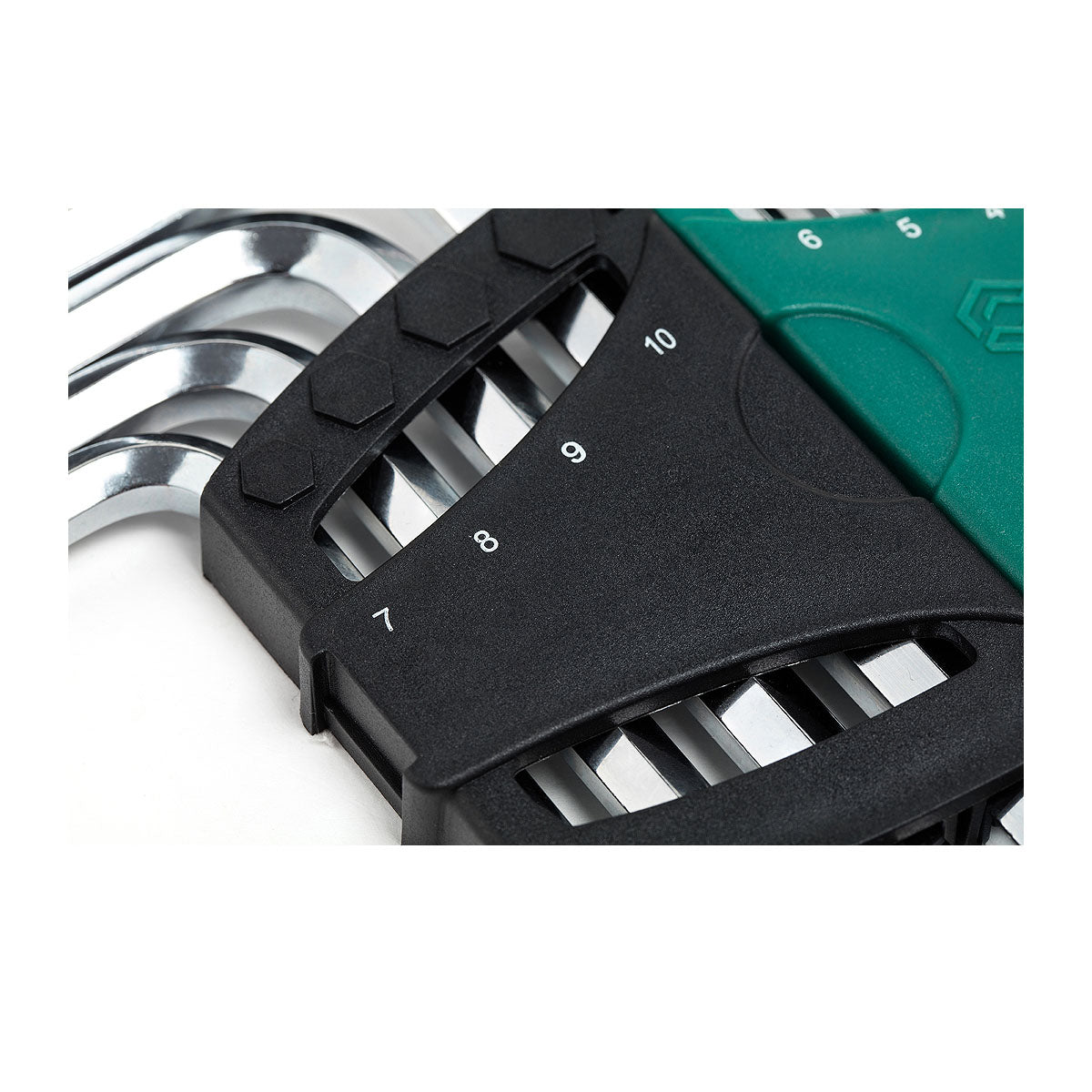 Bộ lục giác, hệ mét 10 chi tiết SATA 09110 kích thước từ 2mm - 10mm