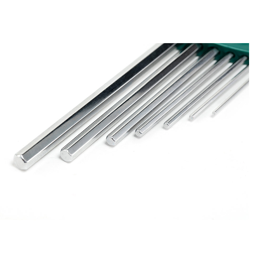 Bộ lục giác thân dài 7 chi tiết SATA 09111 kích thước từ 1.5mm - 6mm