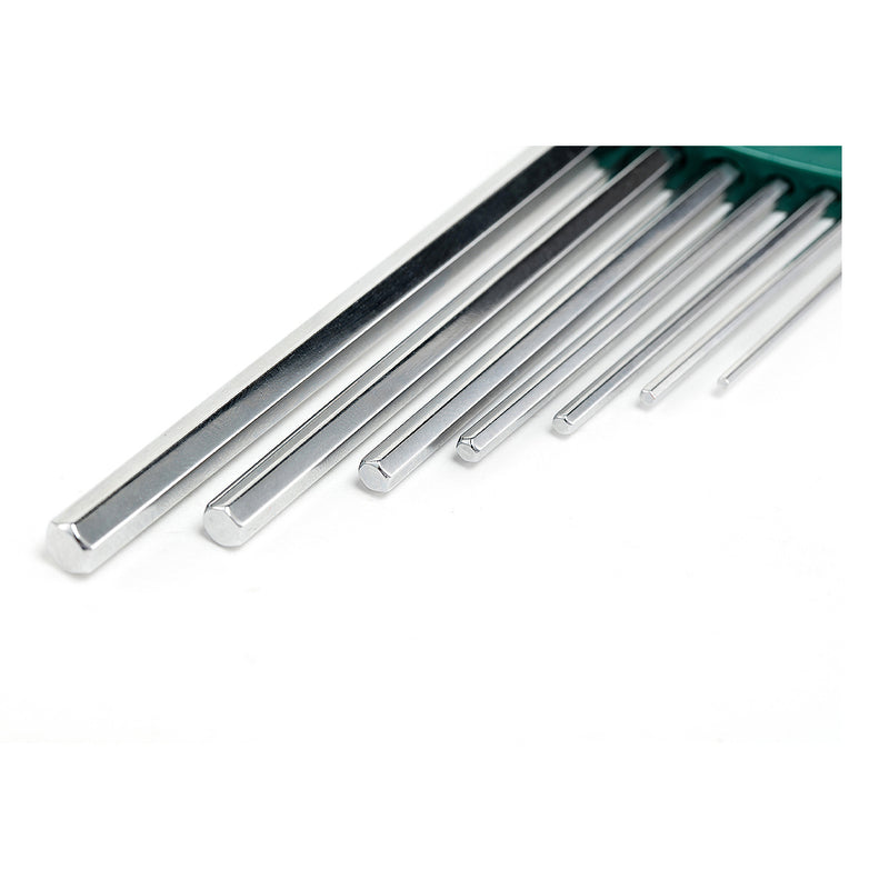 Bộ lục giác thân dài 7 chi tiết SATA 09111 kích thước từ 1.5mm - 6mm