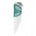 Bộ lục giác thân dài SATA 09111 7 chi tiết 1.5-6mm thép SVCM+ mạ Crom.