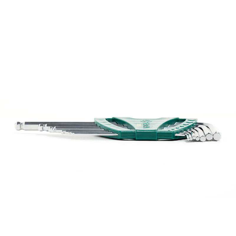 Bộ lục giác đầu bi, hệ mét 7 chi tiết SATA 09113 kích thước từ 1.5mm - 6mm