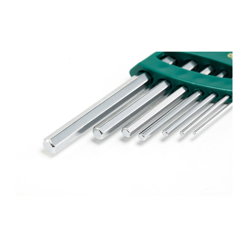 Bộ lục giác, hệ mét 7 chi tiết SATA 09115 kích thước từ 1.5mm - 6mm