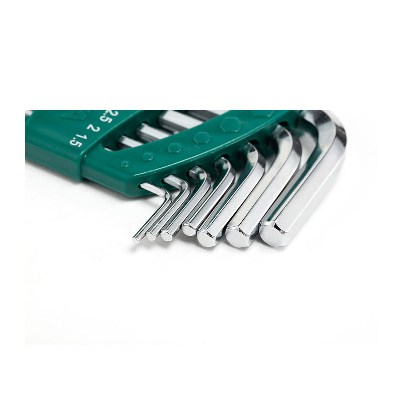 Bộ lục giác, hệ mét 7 chi tiết SATA 09115 kích thước từ 1.5mm - 6mm