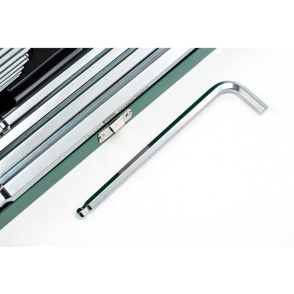 Bộ lục giác đầu bi, thân dài 14 chi tiết SATA 09141 kích thước từ 1.5mm - 17mm