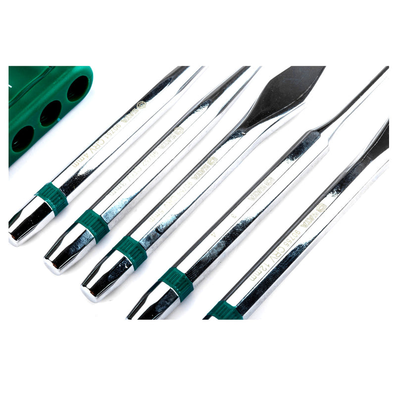 Bộ mũi đột và đục kim loại 5 chi tiết SATA 09161