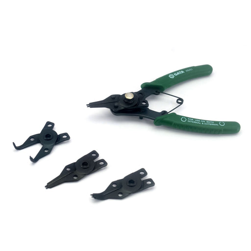 Bộ kìm mở phe đa năng SATA 09251, 5 chi tiết, thép Cr-V, mở phe 19-60mm