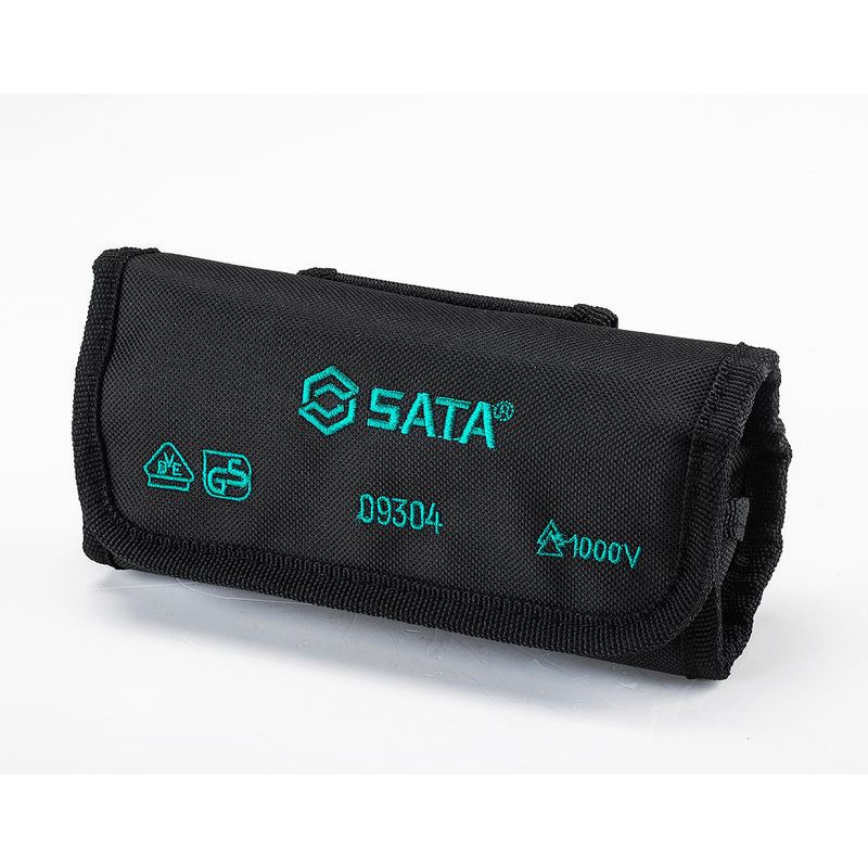 Bộ tua vít cách điện 1000V, 10 chi tiết SATA 09304