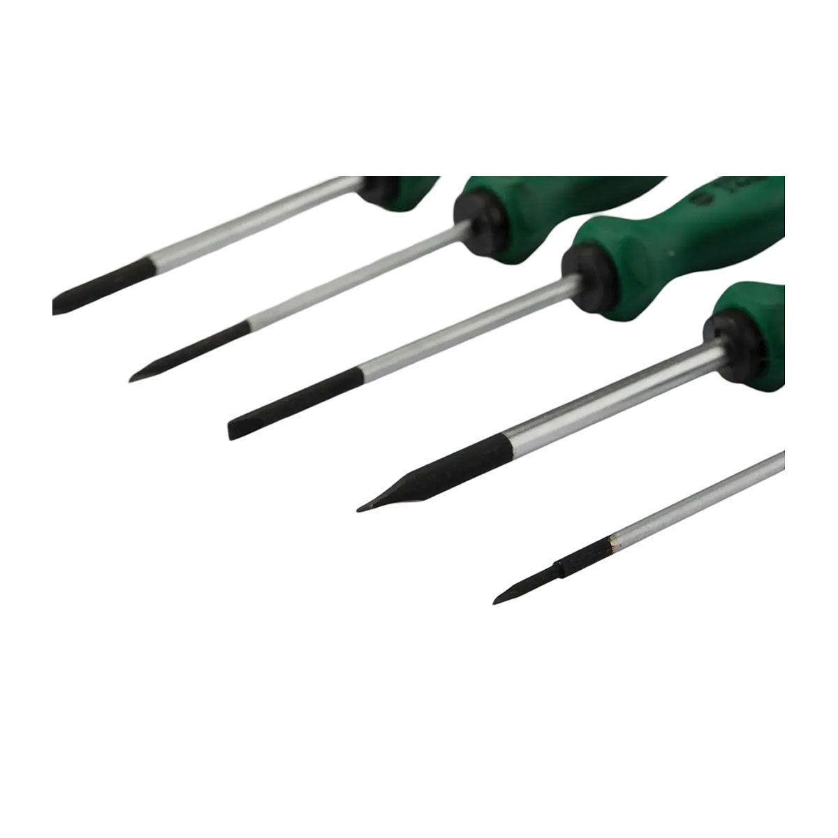Bộ tua vít điện tử, đầu dẹp 6 chi tiết SATA 09311