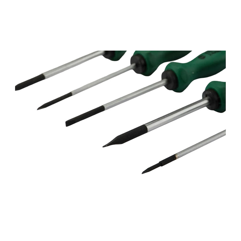 Bộ tua vít điện tử, đầu dẹp 6 chi tiết SATA 09311