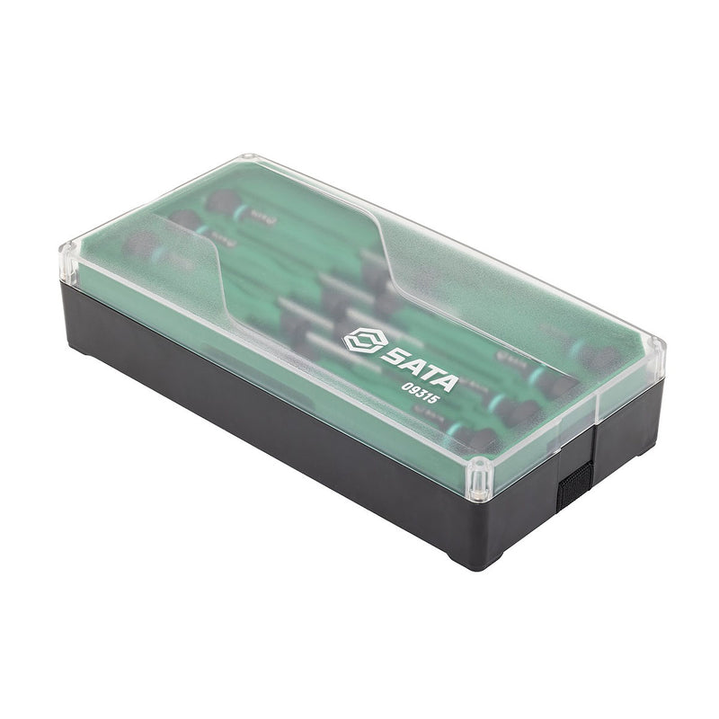 Bộ tua vít điện tử đầu sao 7 chi tiết SATA 09315 kích thước từ T5 - T15