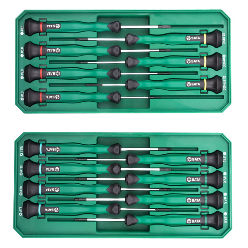 Bộ tua vít điện tử 15 chi tiết SATA 09317