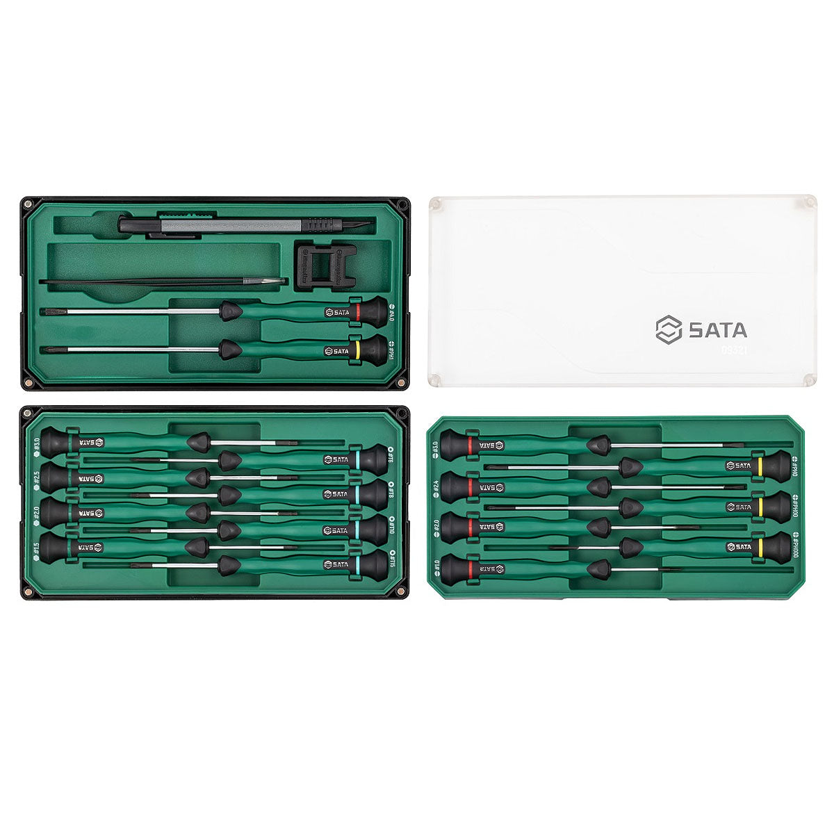 Bộ tua vít điện tử 20 chi tiết SATA 09321