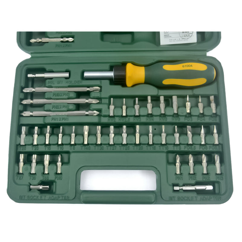 Bộ mũi vặn vít 80 chi tiết SATA 09326 đuôi lục giác 6.35mm (1/4 inch)