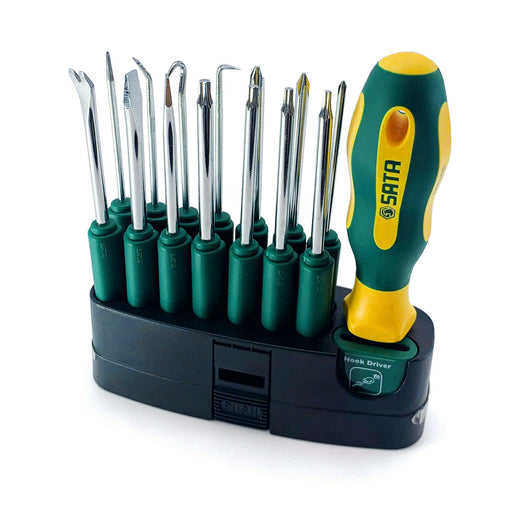 Bộ tua vít SATA 09346 16 chi tiết đa năng, tay cầm chống trượt