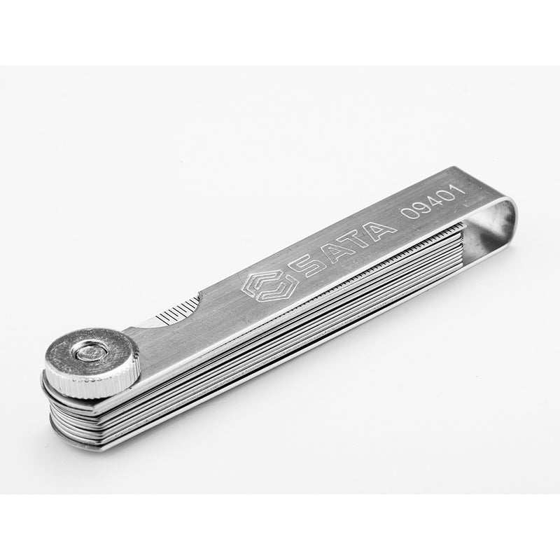 Bộ thước lá 14 chi tiết SATA 09401 dãi đo từ 0.05mm - 1mm