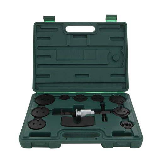 Bộ dụng cụ ép piston phanh đĩa 12 chi tiết SATA 09412 chuyên dụng ép, xoay piston cùm phanh thay má an toàn.