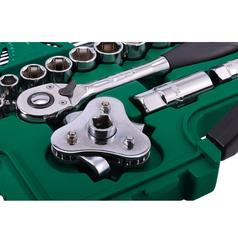 Bộ dụng cụ sửa chữa ô tô chuyên nghiệp 49 chi tiết SATA 09508
